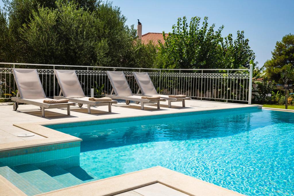 Afrodite Luxury Villa Svoronata Exteriör bild