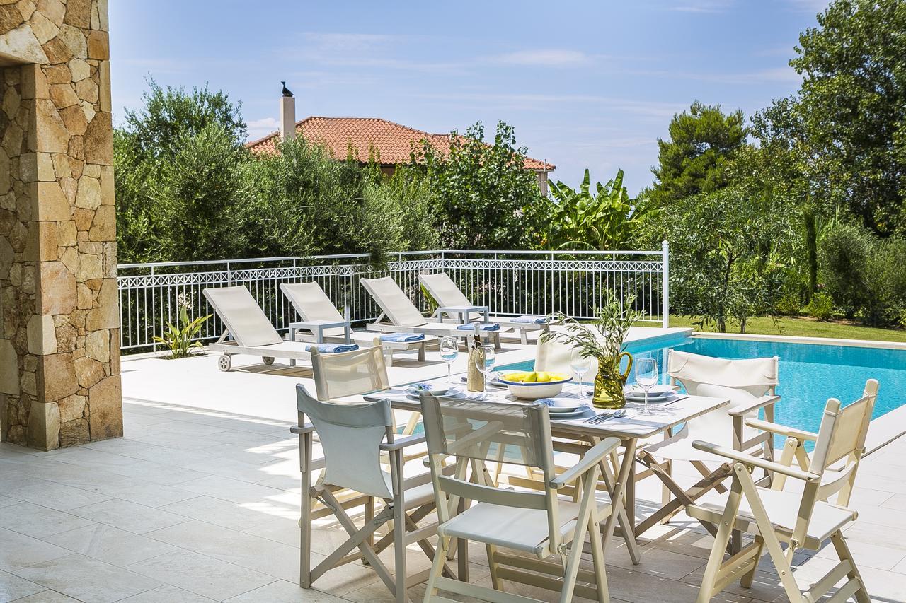 Afrodite Luxury Villa Svoronata Exteriör bild